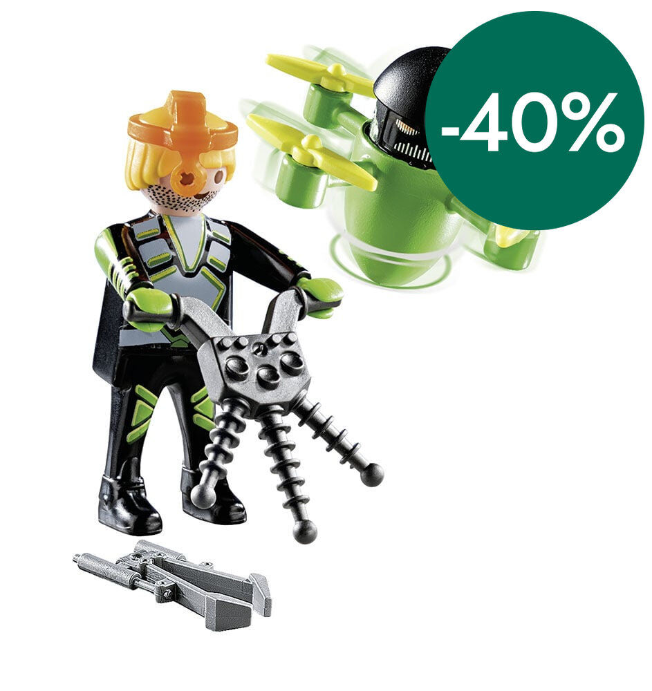 Playmobil City Agente con Dron 70248