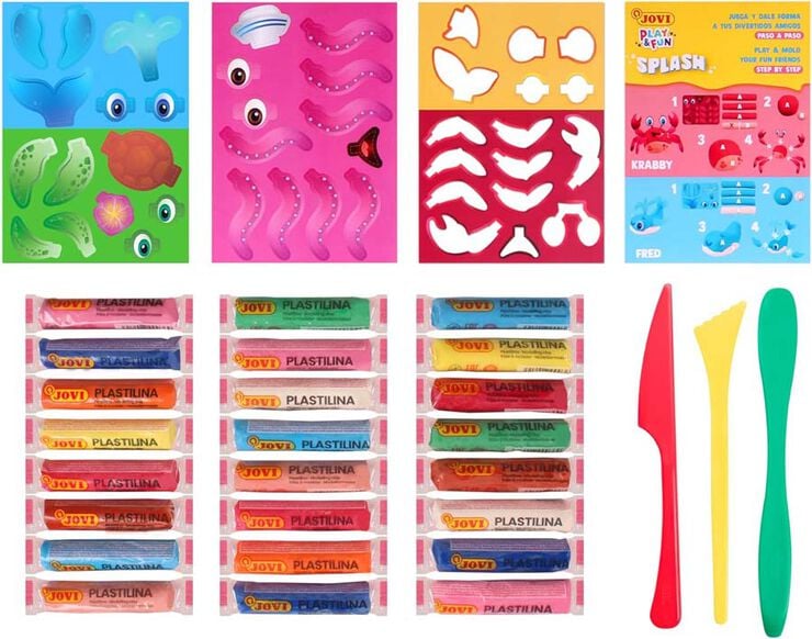 Cofre Plastilina Jovi Play & Fun Splash