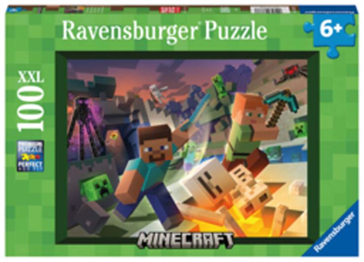 Puzle 100 piezas Monster Minecraft