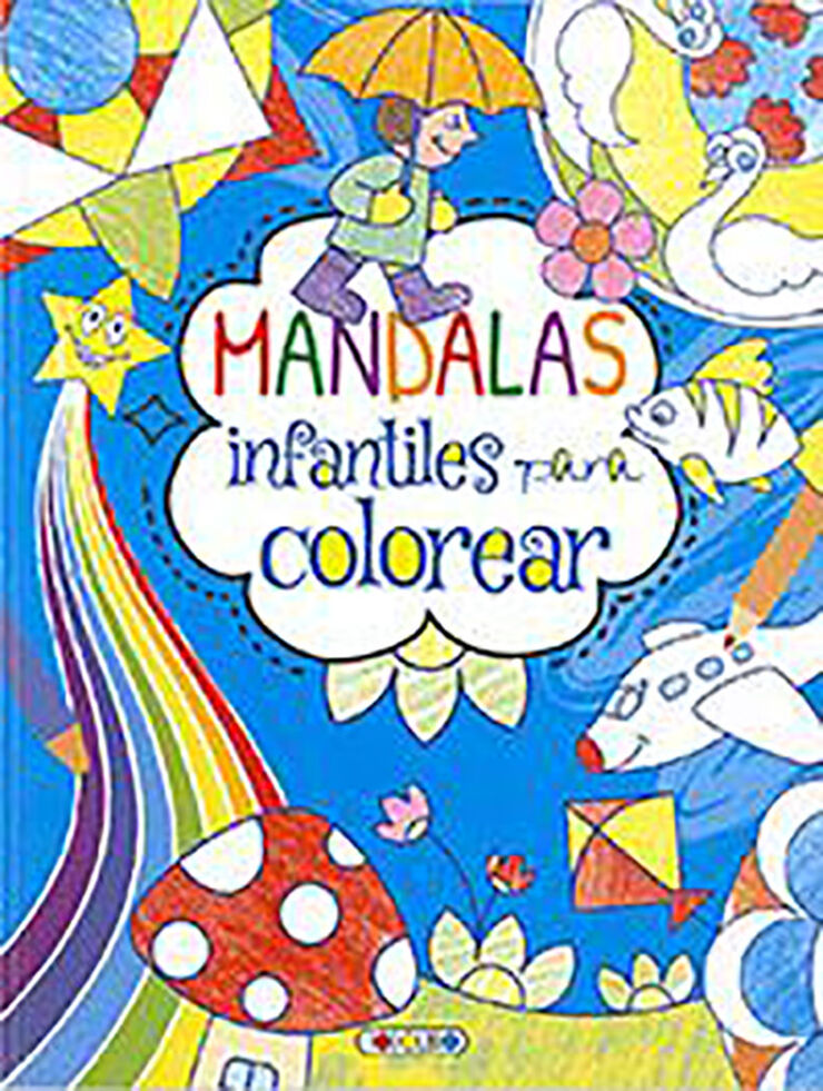 Mandalas Infantiles Para Colorear 1 - Az