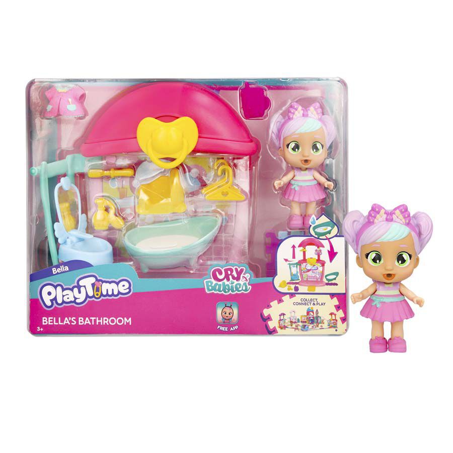 Beb&eacute;s Llorones Playtime Set Bany Bella