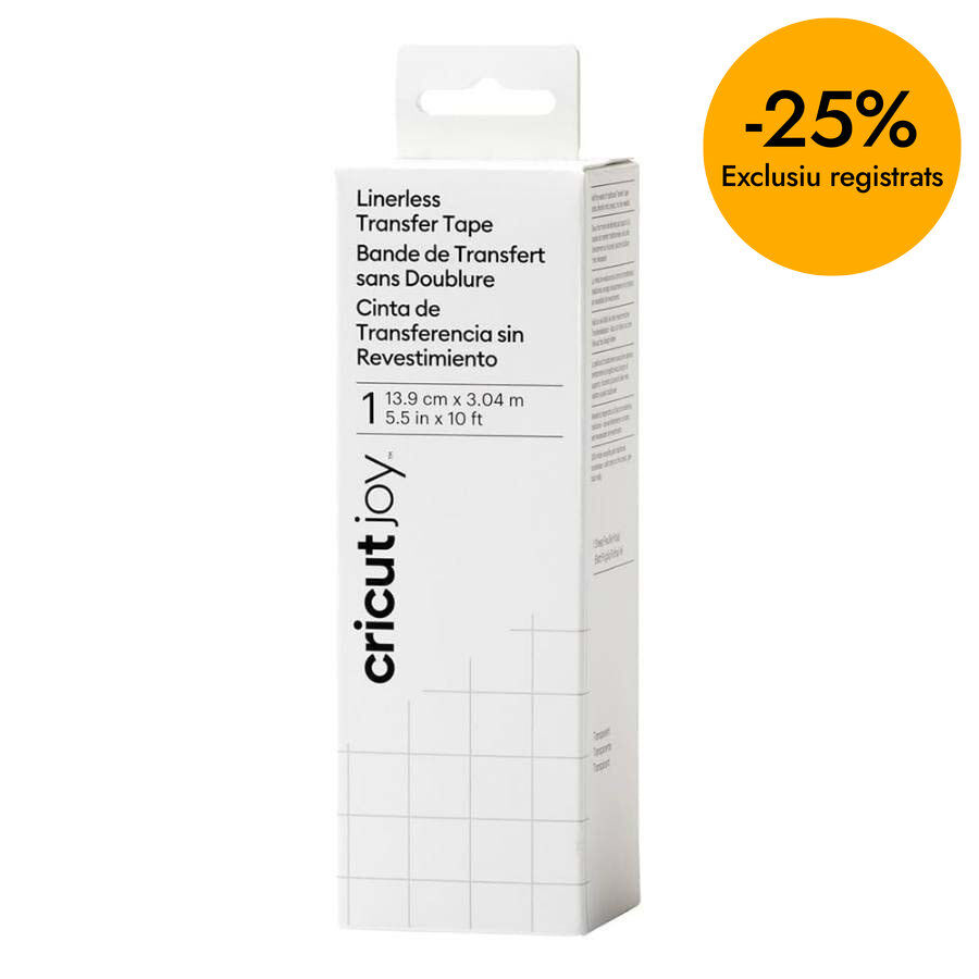 Joy Cinta transfer sin forro 14X3m