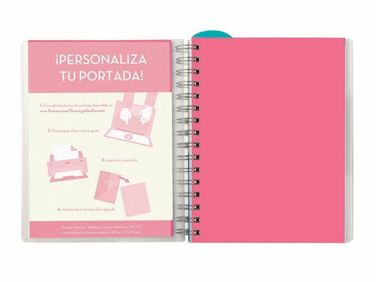 Agenda Profesor Personal | 1/4 Semana Vista, Castellano (2026-2027) &ndash; Mandala