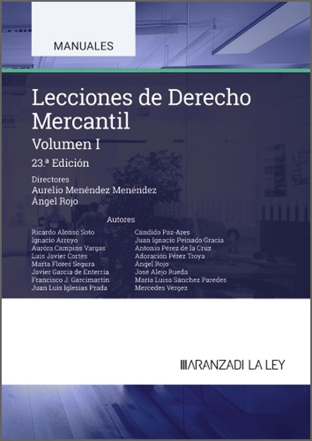 Lecciones de Derecho Mercantil (Volumen I)