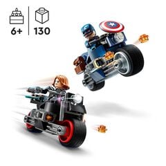 LEGO® Marvel Motos de la Viuda Negra y el Capitán América 76260