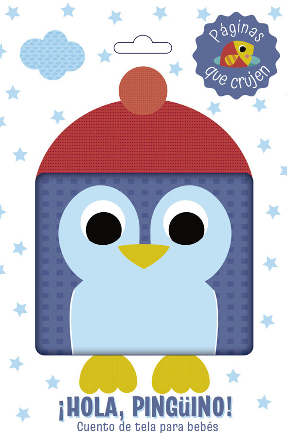 &iexcl;Hola, ping&uuml;ino! Cuento de tela para beb&eacute;s