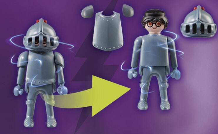 Playmobil Scooby Doo Aventura black knight 70709