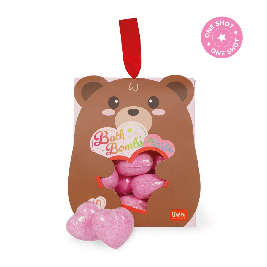 Set 10 Bombes Bany Legami Teddy Bear