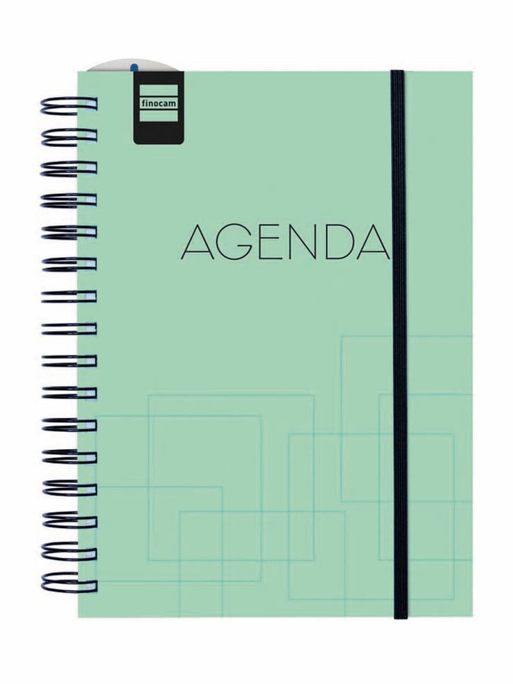 Agenda Escolar Finocam Instit. 1/4 Sem/Vista Catal&aacute;n 2026-27 Turquesa
