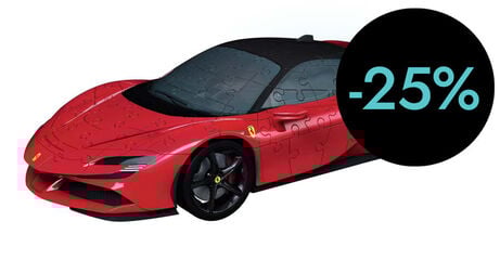Puzle 3D Ferrari SF90 Stradale 108 piezas