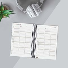 Agenda Finocam Year E5 día/pág cat 2025 negro