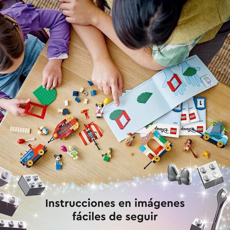 LEGO® Disney Tren Homenaje a Disney 43212