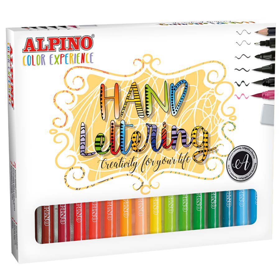Set de lettering Alpino Color Experience