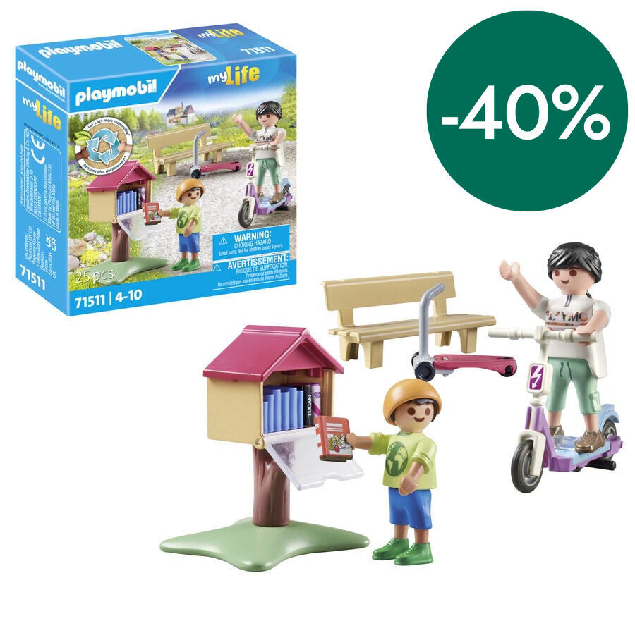 Playmobil City Intercambio de Libros 71511