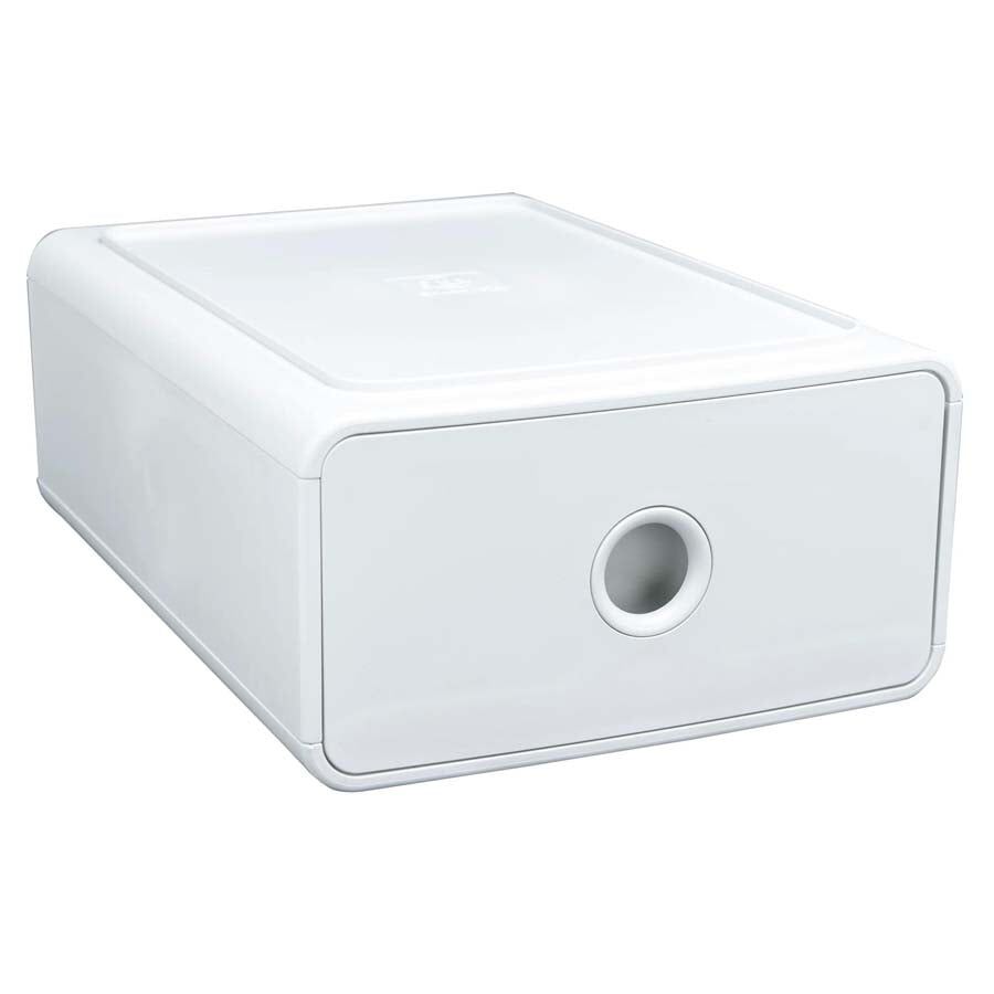 Calaix Autentik Exacompta 19x26x10cm blanc