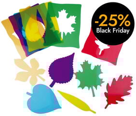 Joc didàctic Siluetes de fulles Montessori Henbea