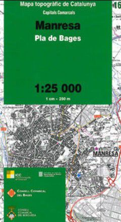 1:25000 Manresa. Mapa topogrfic de Catalunya