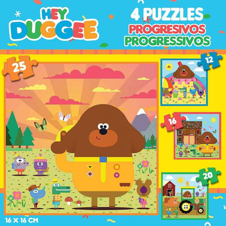 Puzles Progresivos 12-16-20 Hey Duggee
