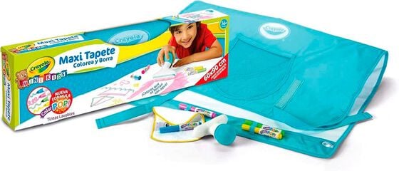 Maxi  Tapeta Pinta y Borra Crayola