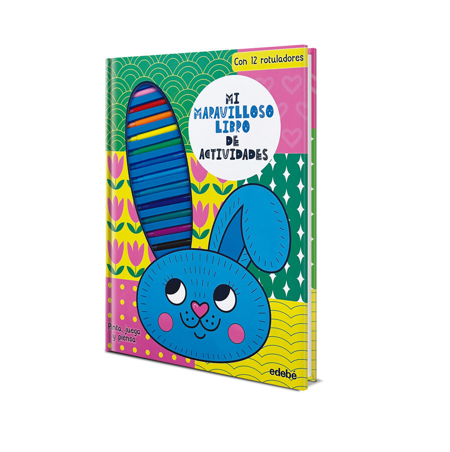 Mi maravilloso libro de actividades. Conejo
