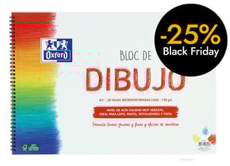 Bloc dibujo Oxford A3+ 20 hojas