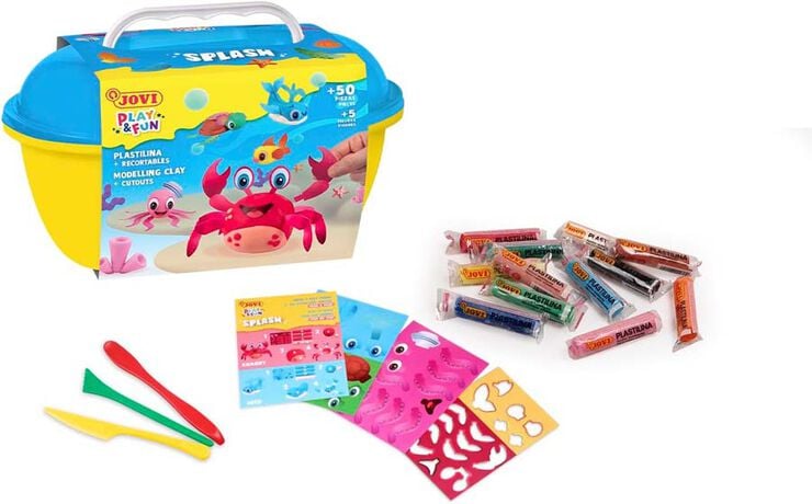 Cofre Plastilina Jovi Play & Fun Splash