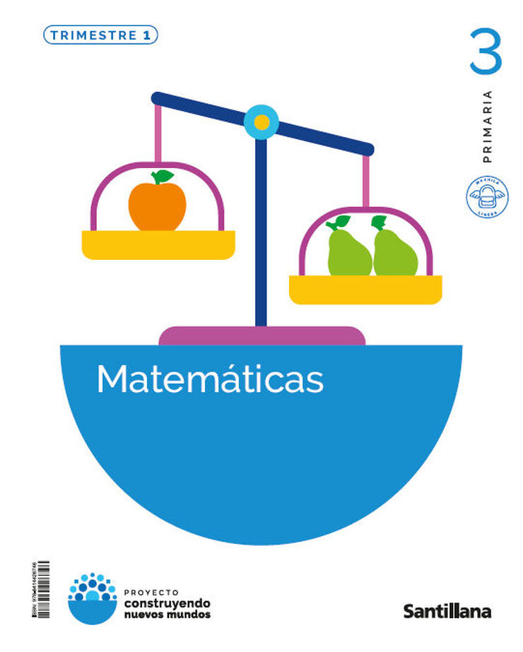 MATEMATICAS M LIGERA 3 PRIMARIA SANTILLANA