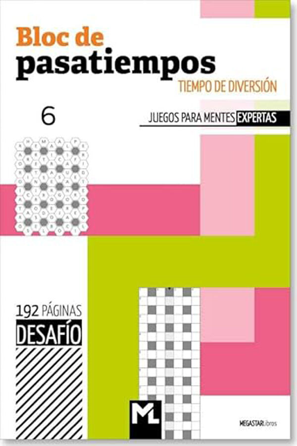 Bloc de pasatiempos Desaf&iacute;o 06
