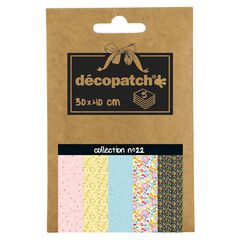 Paper Décopatch Pocket Collection núm.22 5 fulls