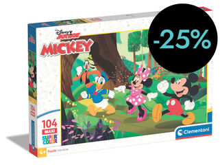 Puzle 104 peces maxi Mickey i amics
