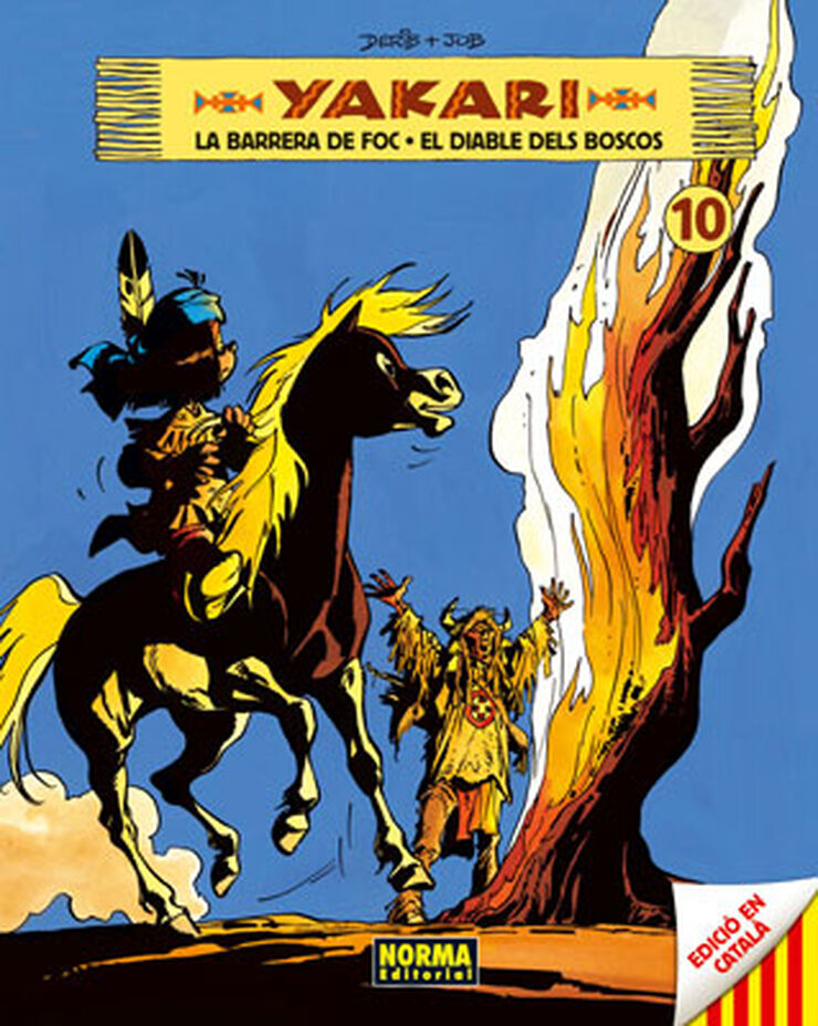 Yakari 10: La barrera de foc + El diable