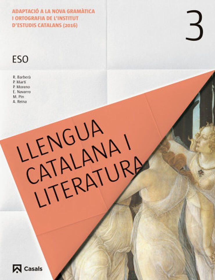 Llengua Catalana i Literatura 3 ESO 2018