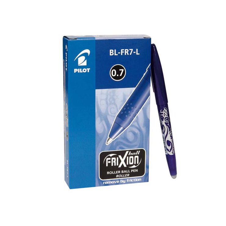 Retoladors Pilot Frixion blau 12u