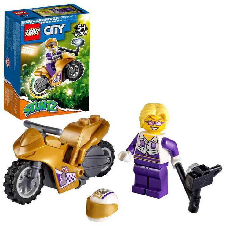 LEGO® City Moto acrobática Sefie 60309
