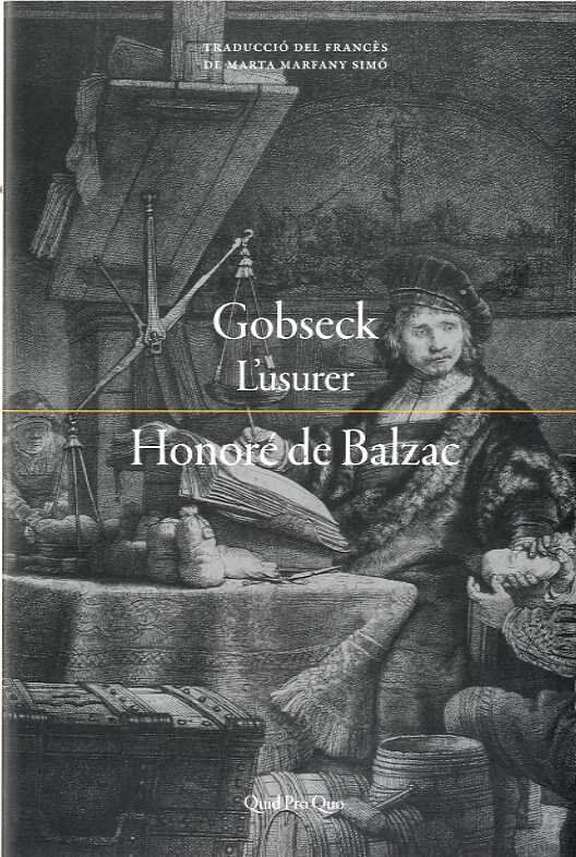 Gobseck. L'usurer