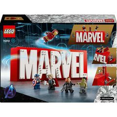 LEGO® Super Heroes Logotip MARVEL i Minifigures 76313