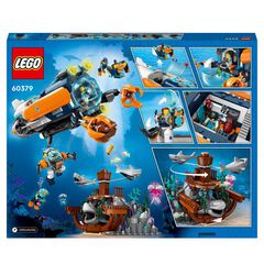LEGO® City Submarino Explorador de las Profundidades Marinas 60379