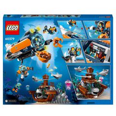 LEGO® City SubmariNo Explorador de las Profundidades Marinas 60379