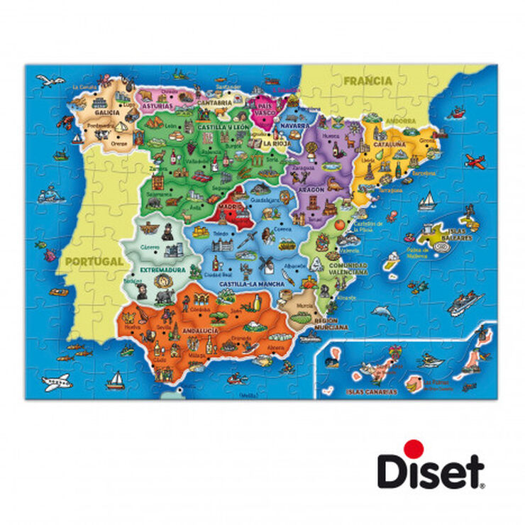 Puzle províncies d'Espanya