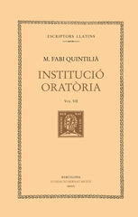 Institució oratòria, vol. VII (llibre VIII)