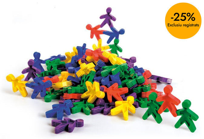 Juego de construcci&oacute;n nowa Szkola Blocks personas