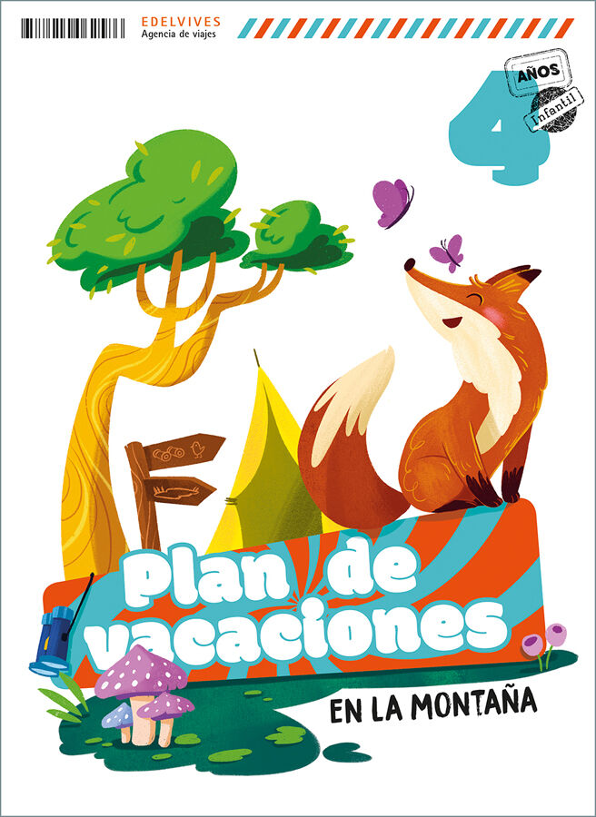 Plan de vacaciones - En la monta&ntilde;a - 4 a&ntilde;os