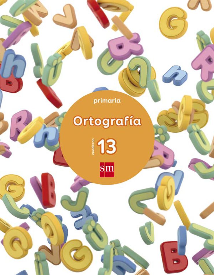 Cuaderno 13 de ortograf&iacute;a. Primaria