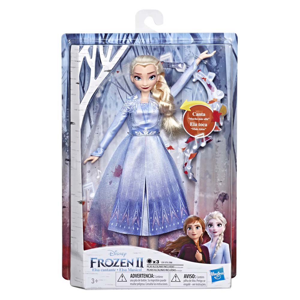 Frozen II Elsa aventura musical 28 cm