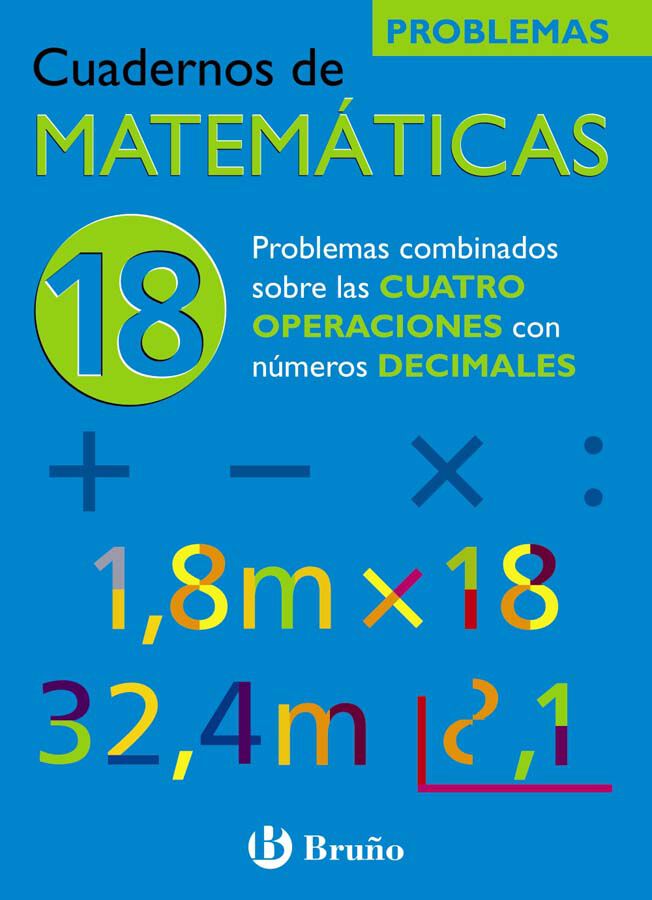 Matem&aacute;ticas 18 Problemas Combina Primaria