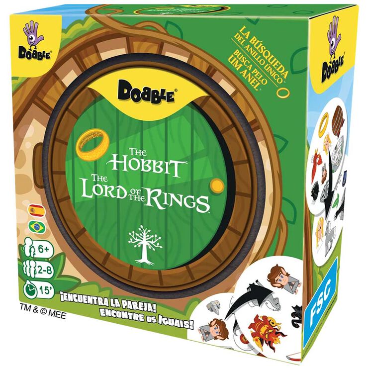 Dobble El Hobbit y El Señor de los Anillos