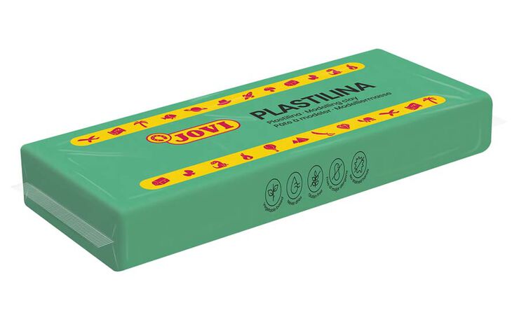 Plastilina Jovi 150g Verde claro unidad