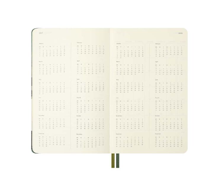 Agenda Moleskine tapa dura diaria Large 2027 El Se&ntilde;or de los Anillos