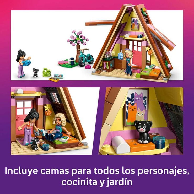 LEGO&reg; Friends Caba&ntilde;a Glamping en la Naturaleza 42682