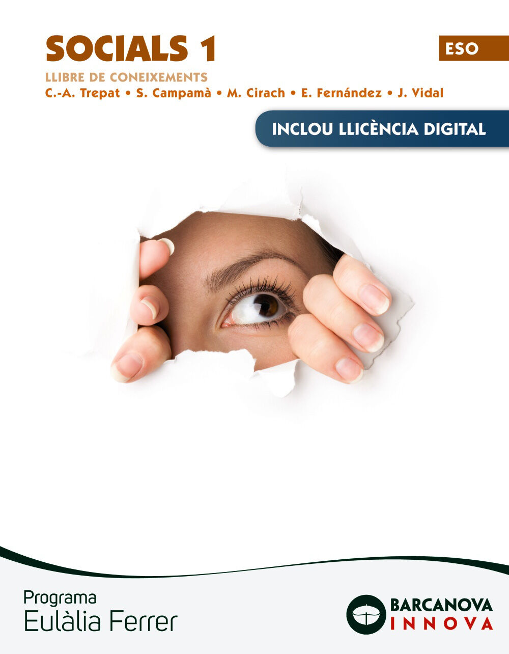 Socials/Llibre/Eul&agrave;lia Ferrer Eso 1 Barcanova Text 9788448951382